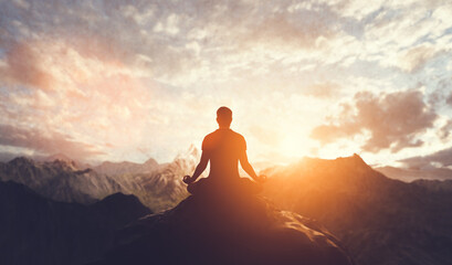Meditation The Pathway To Healthy Living | Sun | Mountain | Santosh Yoga Institute